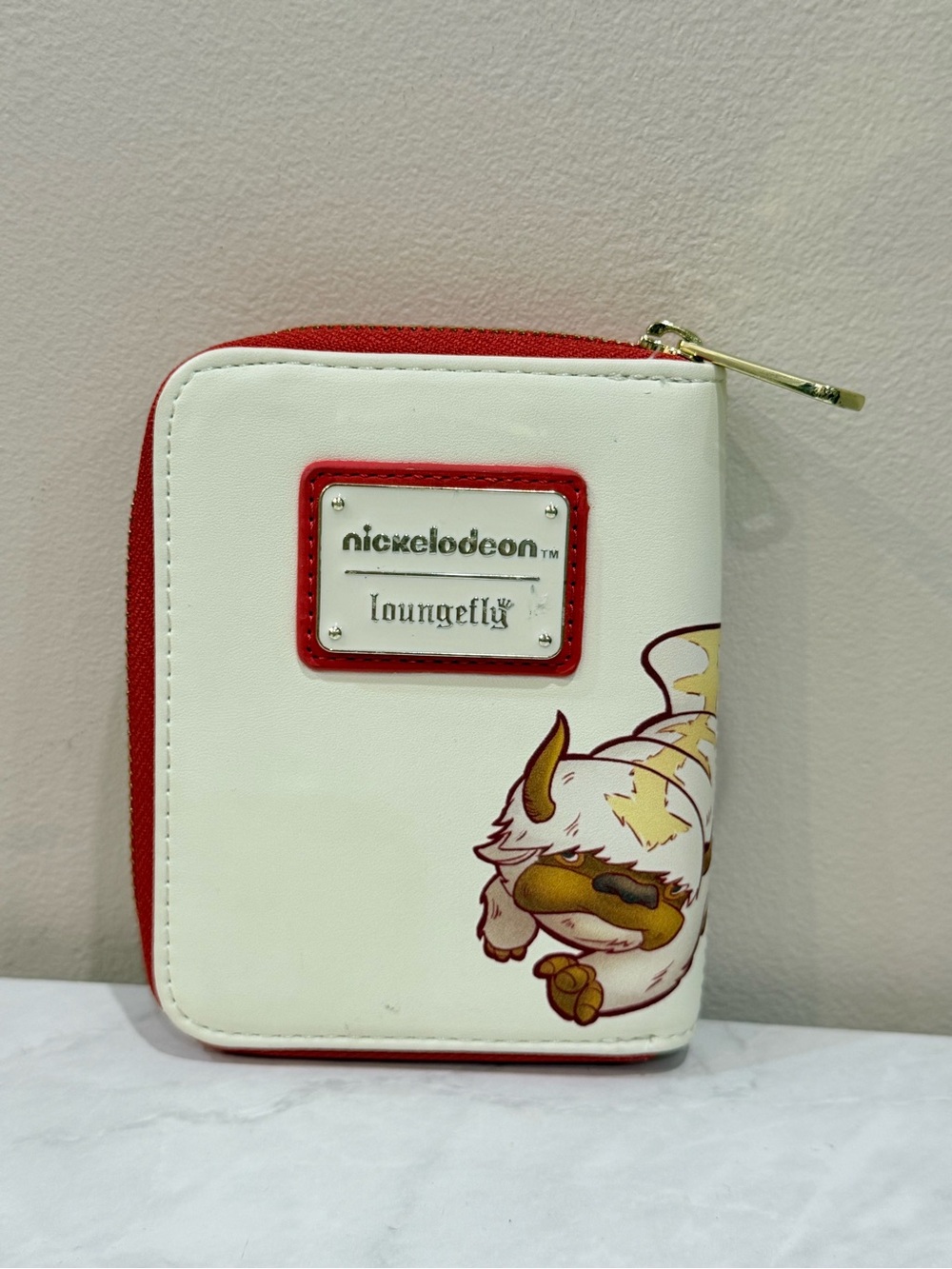 🔥Loungefly Nickelodeon White & Red Appa Zip Wallet 🔥